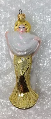 Polonaise Ornament MARILYN MONROE Movie Star Glass Komozja Kurt Adler • $39.99