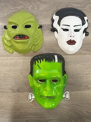 Monsterville Masks Bridge Of Frankenstein Frankenstein Creature Black Lagoon • $24