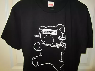 Supreme X Undercover Teddy Bear Tee SS15 Large Black Shirt Skateboard • $95