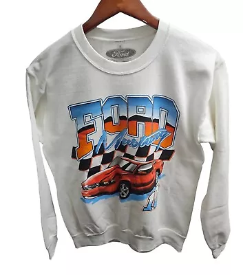 Mustang Graphic Crew Sweatshirt Large • $30.80