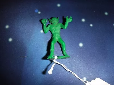 Vintage 1960s MPC Plastics Frito Lay Monsters Figure - THE WOLF MAN (Green) • $12