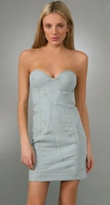 $29 • Buy Rosa Cha Runway Chambray Dress NWT XS