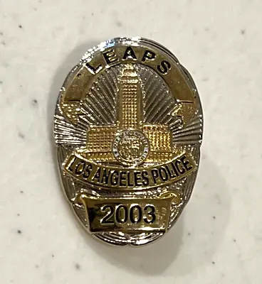 LAPD 2003 LEAPS Law Enforcement And Private Security Pin • £12.98