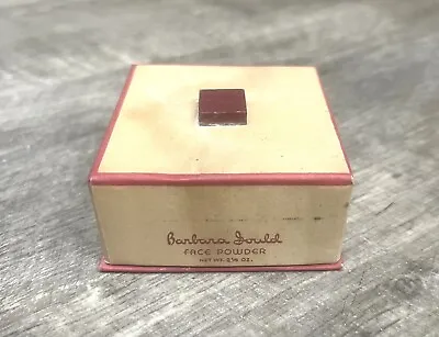 Vintage Barbara Gould Face Powder Box Naturelle Sealed Inside • $34.99