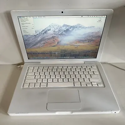 Apple Macbook 13  Laptop A1181 2.4GHz 160GB HDD 4GB RAM • $29