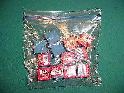 BAG OF CHALK - 12 PIECES MASTER CHALK - THE BEST THERE IS Pool Billiards  B060 • $14.99