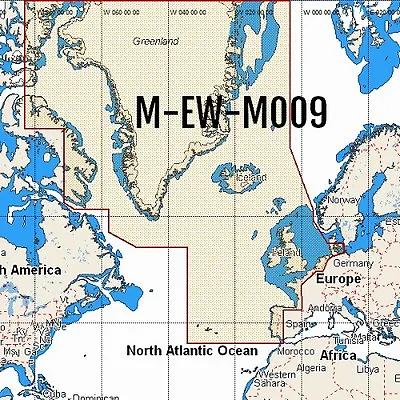 C-MAP MAX MEGAWIDE M-EW-M009 ATLANTIC EUROPEAN COASTS MSD/SD Chart • $365.08