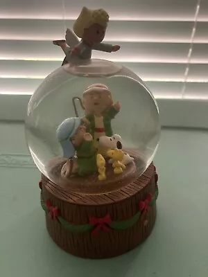 Peanuts Snoopy Nativity Snow Globe Hallmark  • $4.99