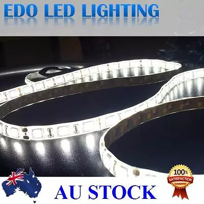 0.5/ 1 /2 Meter 5050 12V DC LED Strip Lights Cool White SMD 60LEDS Waterproof • $4.99