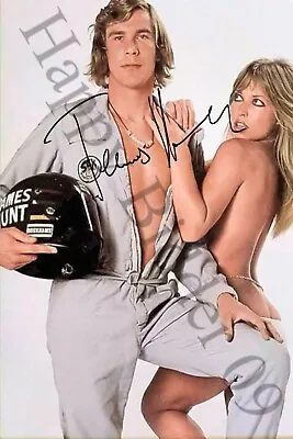 James Hunt With Nude Girl F1 World Champion Beautiful 7X5 Signed F1 Photo. • £5.99