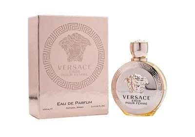Versace Eros Pour Femme By Gianni Versace 3.4 Oz EDP Perfume For Women NIB • $57.55