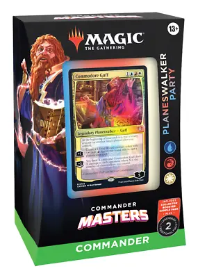 Magic: The Gathering Commander Masters Commander Deck - Planeswalker Party • $118.95