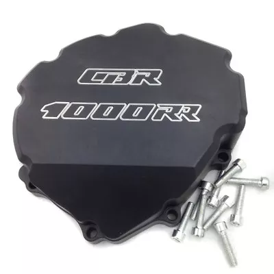 Engine Stator Cover For Honda CBR 1000RR 2008-2011 Black Left  CBR 1000RR  Logo • $54.57