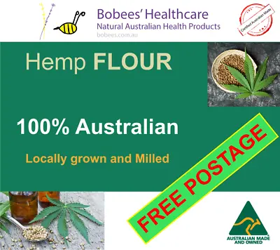 Hemp Flour - Powder Australian Certified Bodybuilding Natural • $99