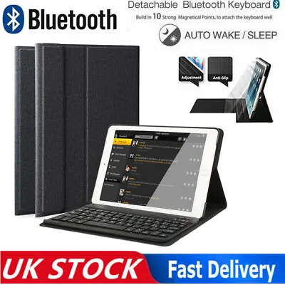 For IPad Pro 12.9 Inch 5th/ 4th/3rd Gen 2021/2020 Smart Case With Keyboard Folio • £12.51