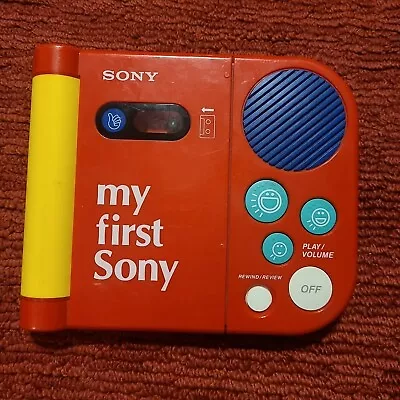 Vintage My First Sony TPM-8000 Tested With Batteries Not Working • $14.97