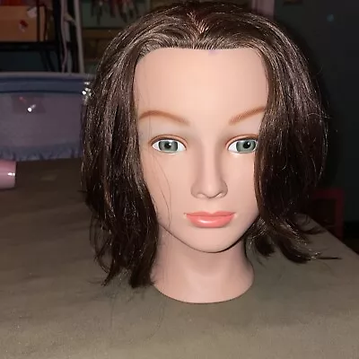 Miss Barbara Manikin Cosmetology Mannequin Head 100% Human Hair 14115 Marianna • $20