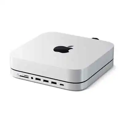 Satechi Aluminium Stand And Hub For Mac Mini SSD Enclosure Silver • $149