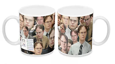 126503 The Office Dwight Schrute Design 330ml Ceramic Coffee Mug Tea Cup • $14.99