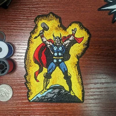 Thor Patch Viking God Of Thunder Marvel Superheroes Embroidered Iron On 5x3.75  • $8