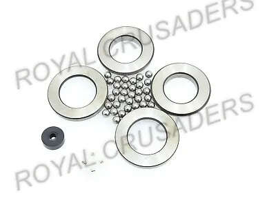 New Jawa Cz Motorcycle Front Fork Steering Stem Ball Bearing Racer Cone Kit • $55.57