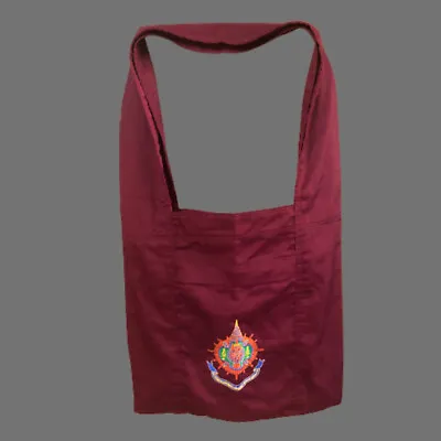 Traditional Monk Bag | Yoga Zen Buddhist Meditation Embroidered Shoulder Bag • $25