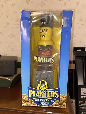 Planters Mr Peanut Nut Dispenser Vintage Collectible 2007 Sherwood Brands  NEW • $17.77