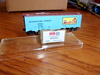 Micro-trains A 59500 N-scale Pepsi-Cola Reefer #59505 • $37.94