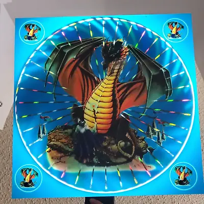 Dragon Framed Wall Art With Motion Lights - Great For Kids Room / Den/Bar - New • $54.95