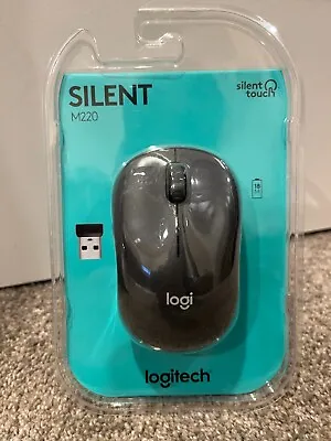 Sealed In Pack Logitech M220 Silent Wireless Mouse - 910-006127 • $9.98