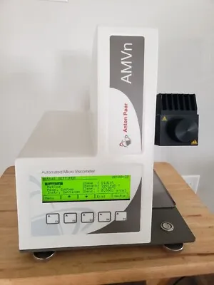 Anton Paar AMVn Automated Micro Viscometer Anton Paar Dynamic Viscosity • $1000