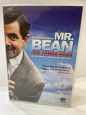 Mr. Bean: The Whole Bean Complete Series 4 Disc Set DVD Rowan Atkinson VERY GOOD • $13.50