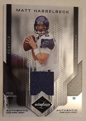 2007 Leaf Limited Jersey #86 Matt Hasselbeck 18/100 • $5.99