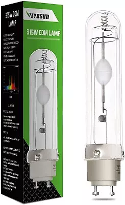 1-Pack Full-Spectrum 315W 3000K Ceramic MH Grow Light Bulb For Flowering • $50.34