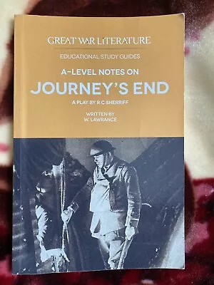 Journeys End A Level Notes Study Guide English Literature Notes • £4