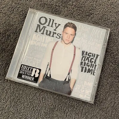 Right Place Right Time By Olly Murs 2012 CD Album Clean Disc Free UK Post C-M25 • £2.84
