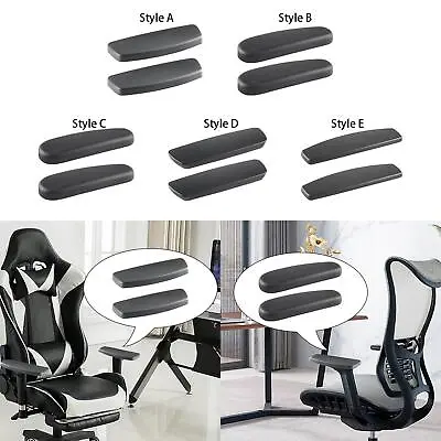 Gaming Chair Replacement Armrest Arm Pads Mounting Holes • £12.83