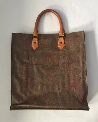 Rare Find ETRO Leather Tote • $185