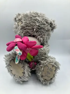 Me To You Tatty Teddy Happy Birthday Flowers Teddy Bear Plush Stuffed Toy Animal • $13.05