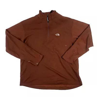 £19.07 • Buy Vintage The North Face Mens Ski Base Layer Shirt Brown Long Sleeve USA Size M