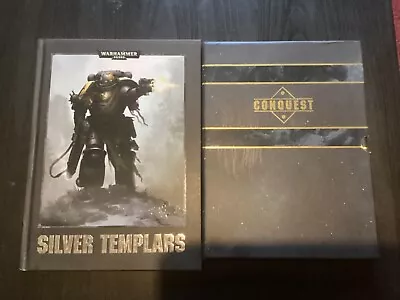 The Art Of Warhammer 40000: Conquest + Silver Templars Book • £7.99