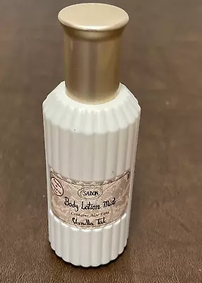 Rare HTF Sabon Body Lotion Mist Vanilla Talc With Aloe Vera Full Size 3.5 Fl Oz • $39.95