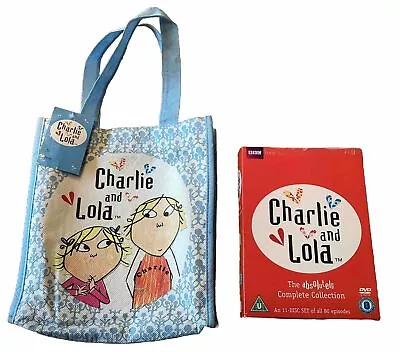 Charlie And Lola - Absolutely Complete Collection (11 X DVD 2010) + Carry Bag • £8.96