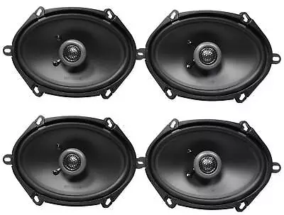 (4) MB QUART FKB168 6x8  200 Watt Car Stereo Coaxial Speakers • $62.90