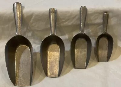 Vintage Set Of 4 Aluminum Metal (Nesting)Measuring Scoops Made In Germany • $12.75