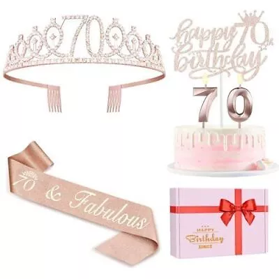 70th Birthday Gifts For Women Women 70th Birthday Decorations 70th Birthday    • $17.50