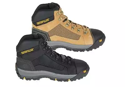 Caterpillar Convex ST Mid Mens Comfortable Steel Cap Work Boots - Leather • $128.95
