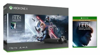 Microsoft Xbox One X 1TB Star Wars Jedi: Fallen Order Bundle • $275