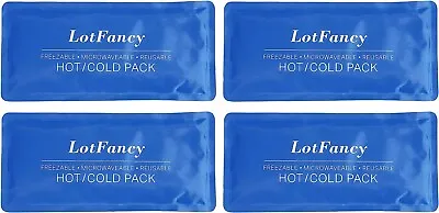 4Pc Ice Pack For Injuries Reusable Hot Cold Pack For Therapy Cooling Heating Pad • $20.89