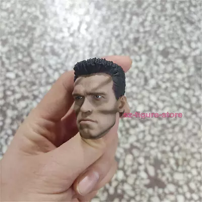 £27.59 • Buy 1:6 Terminator Arnold T800 Head Sculpt Carved Fit 12  Male HT Action Figure Body